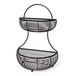 3 Pks Egg Storage Solid Iron Wire Multipurpose Basket 