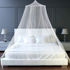 2 Pks Mesh Fabric Mosquito Net For Double Bed