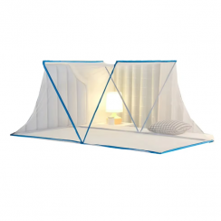 3 Pks Universal Installation Free Folding Bottomless Canopy Mosquito Net