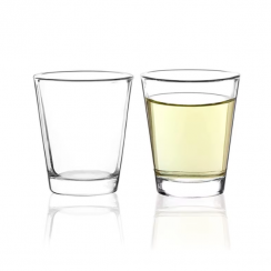 50 Pks Crystal Clear Liquor Shot Glasses for Whiskey Vodka Cocktail Tequila