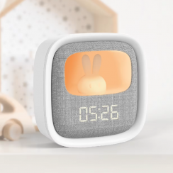 3 Pks Cartoon Night Light LED Display Alarm Clock